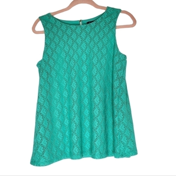 KARRI BLUE Sleeveless Blouse - Picture 1 of 5